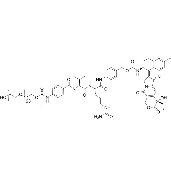 P5(PEG24)-VC-PAB-exatecan 2928571-43-9